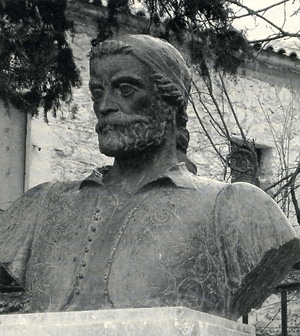 Προτομή Γιαννάκου Δαγρ� στην Καρυά