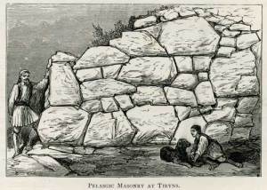 Pelascic Masonry At Tiryns