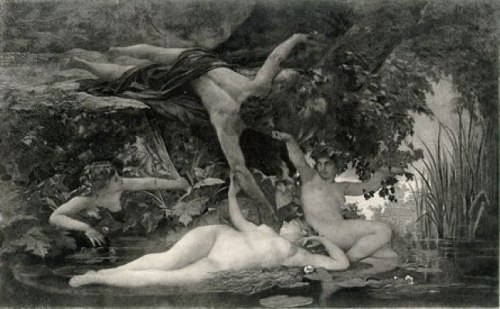 Hylas and the Water Nymphs του Edouard Theophile Blanchard.