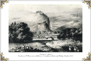 Άποψη του Άργους 1837. F. Hevre, A residense in Greece and Turkey, London 1837.