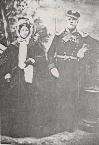 Ο Πέτρος Μπελίνος με τη σύζυγό του Μαρία.