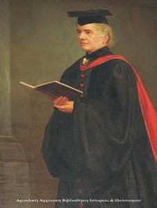 A portrait of Margaret Dunlop Gibson in the Westminster College, Cambridge.