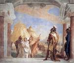 Eurybates and Talthybios Lead Briseis to Agamemmon, Giovanni Baptista (Giambattista) Tiepolo,&nbsp;1757.