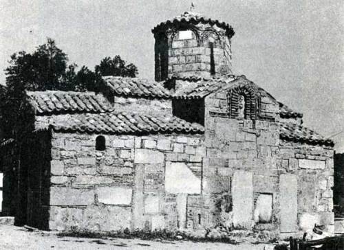 Άγιος Ιωάννης ο Ελεήμων. Άποψη από Ν. ΝΔ