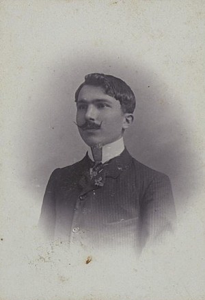 Ο Νίκος Καζαντζάκης, φοιτητής στην Αθήνα, 1904. Αρχείο: Εκδόσεις Καζαντζάκη.