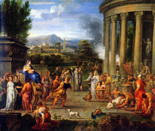 Κλέοβις και Βίτων, Nicolas Loir, 1649.