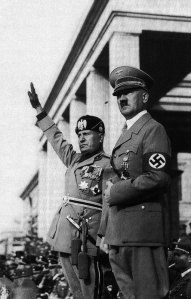 Μουσολίνι και Χίτλερ