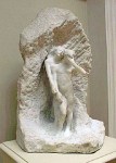 Orpheus leads Eurydice {Rodin&nbsp;1893}