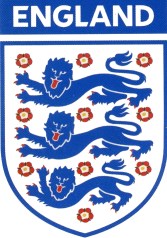 Το σύμβολο της εθνικής ομάδας ποδοσφαίρου της Αγγλίας φέρει τους τρεις λέοντες (αναφέρονται και ως λεοπαρδάλεις) που εμφανίζονταν κατά τον Μεσαίωνα στον θυρεό των Άγγλων βασιλέων.