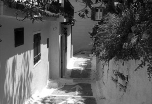 Δρομάκι στον Ψαρομαχαλά.