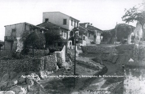 Ναύπλιο. Η Λάκκα τη δεκαετία του '30 σε φωτογραφία Ν. Μαζαράκη.