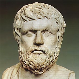 Προτομή του Ξενοφώντα. Ρωμαϊκό αντίγραφο έργου του 4ου αιώνα π.Χ.  Madrid, Museo Nacional del Prado.  