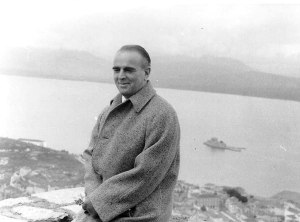 Ο Κωνσταντίνος Καραμανλής στο Ναύπλιο, αρχές 1959. Αρχείο: Κυριάκος Καλκάνης.   