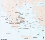 Χάρτης με τις κύριες ΥΕ&nbsp;θέσεις