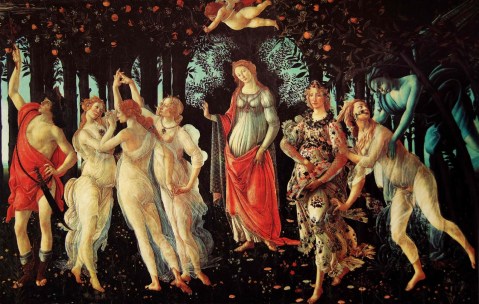 Η Αλληγορία της Άνοιξης του Botticelli (1482)