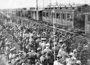 Το Δ΄ Σώμα Στρατού που εγκατέλειψε τη Δράμα και παραδόθηκε αμαχητί στους Γερμανούς, τον Αύγουστο του 1916, μεταφέρθηκε στο Γκέρλιτς (Goerlitz) της Γερμανίας όπου και παρέμεινε υπό επιτήρηση για το υπόλοιπο του πολέμου. 