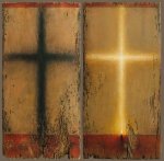 Φωτισμένη σκιά σταυρού