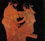 Τρυφερή σκηνή ζευγαριο