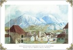 Τρίπολη, 1836. Υδατογραφία του Hans Hanke από το έργο του Ludwig Köllnberger