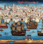 Εικ. 8α: Λεπτομέρειες από την εικόνα 1, όπου φαίνεται η αντιστοιχία της θέσης εκβολής του ρέματος&nbsp;Ραμαντάνη.