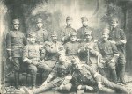 Επιστολικό δελτάριο: Φωτογραφία Αξιωματικών και Υπαξιωματικών του λόχου Γεφυροποιών&nbsp;(Μηχανικό).
