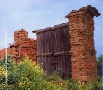 Ξύλινη, δίφυλλη, θύρα, Πυργέλα&nbsp;Αργολίδας.