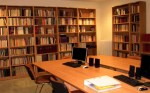 Η αίθουσα με τη βιβλιοθήκη&nbsp;Κολιαλέξη
