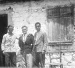 Χρήστος Μπιμπής και στο μέσον Γεώργιος Μπιμπής.